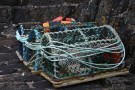 Lobster Pots At Latheronwheel Harbour